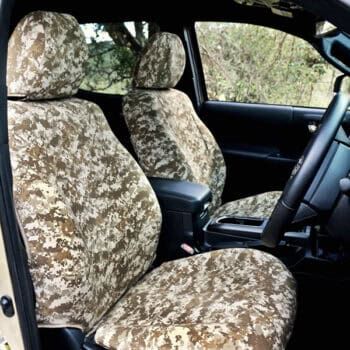 Digital Camouflage Custom Seat Covers - Water-Repellent UV-Resistant Protection - Made in USA - Hunting Offroad Tactical | CalTrend