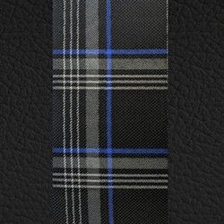 Black w/ Blue