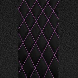 Black w/ Pink Stitching