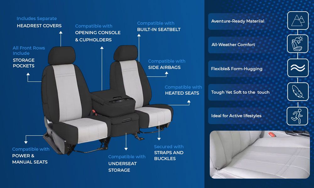 Neoprene Seat Covers – The Ultimate Protection & Comfort for Your Ride