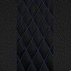 Black w/ Blue Stitching