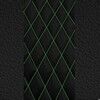 Black w/ Green Stitching