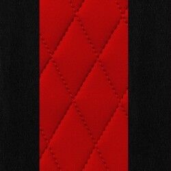 Black w/ Red