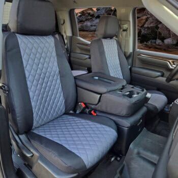 Custom CORDURA® Diamond Quilted Seat Covers | Heavy-Duty Waterproof Protection | Made in USA | CalTrend