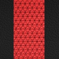 Black w/ Red